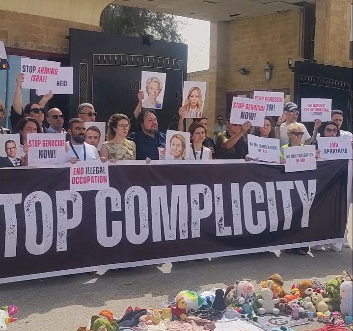 Rafah border. La delegazione di ONG, parlamentari e accademici al confine di Gaza.