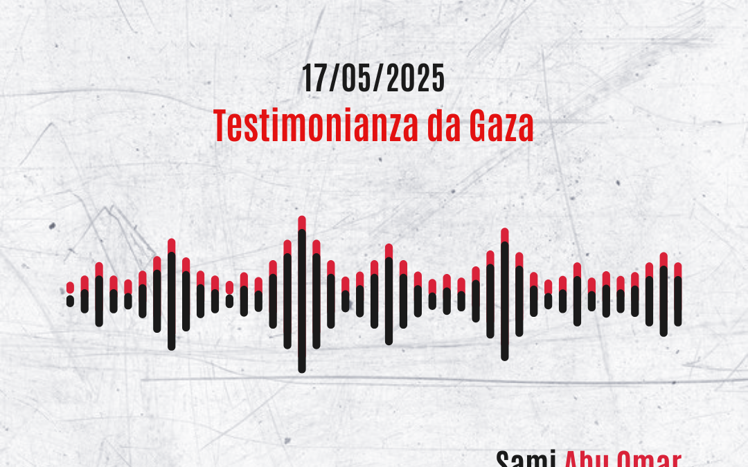 Ingresso e distribuzione di aiuti. Aggiornamento da Sami Abu Omar, operatore di ACS a Gaza