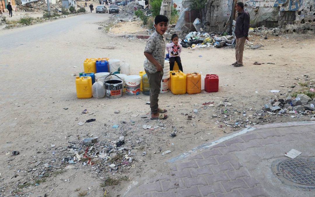 Emergenza sete a Gaza