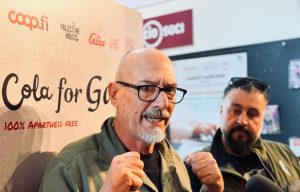 Manolo Luppichini all'evento di Gaza Cola per Coop Firenze